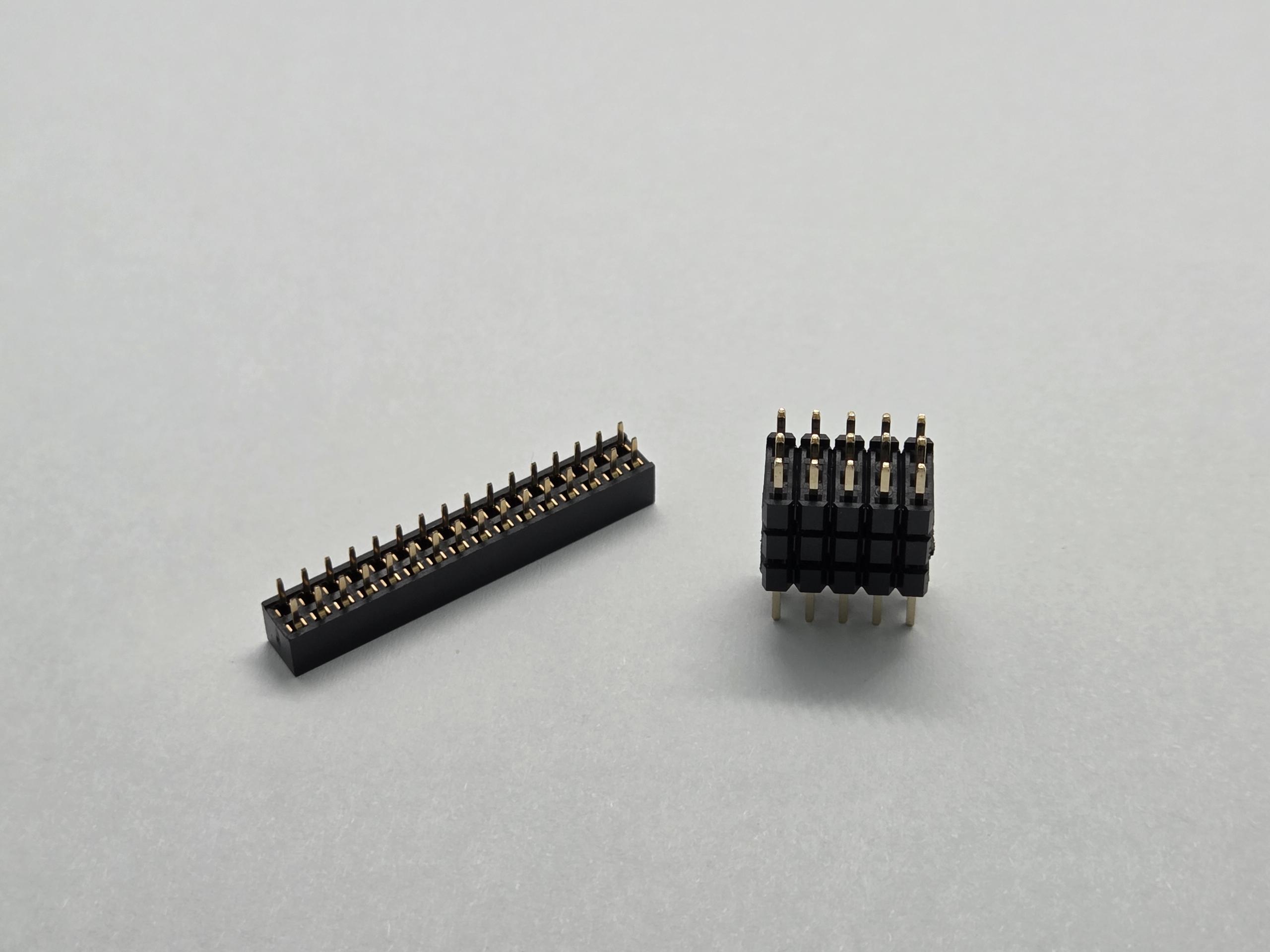 pin header and female header connectors comparison